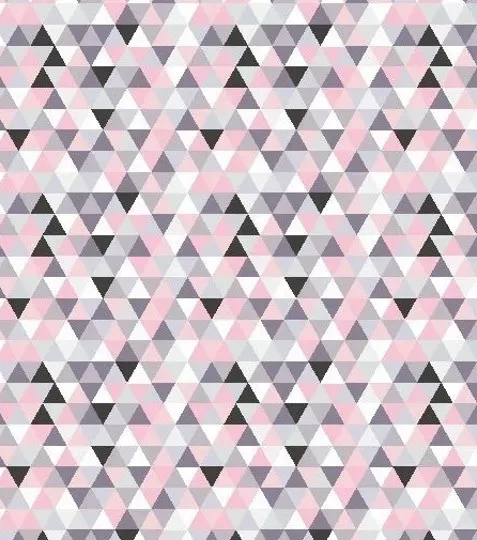 Nahřívací polštářek trojúhelníky růžové