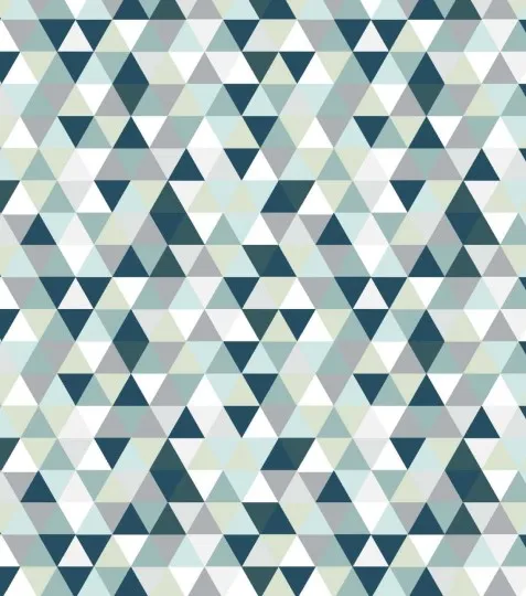 Nahřívací polštářek trojúhelníky aqua