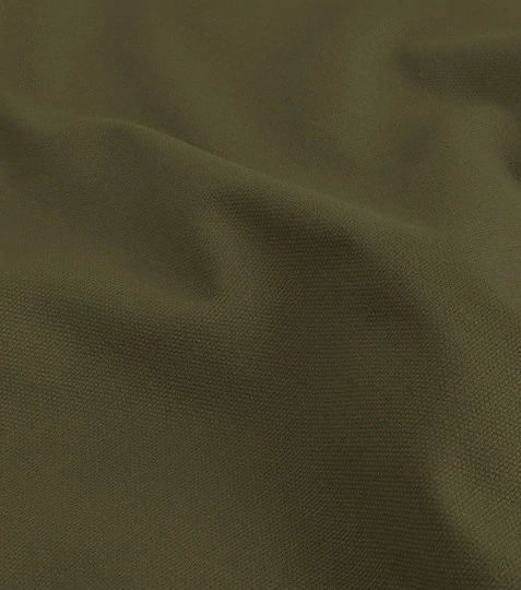 Bavlněné plátno kanvas armádní zelená