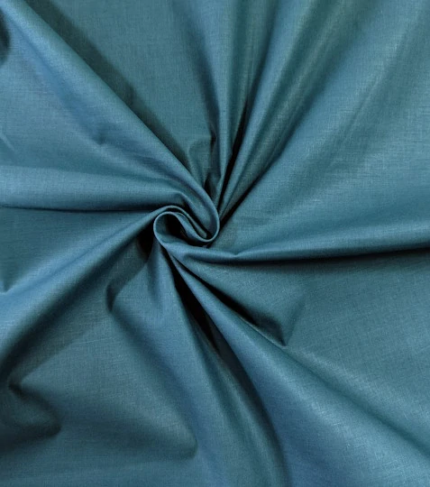 Bavlna jednobarevná petrolejová
