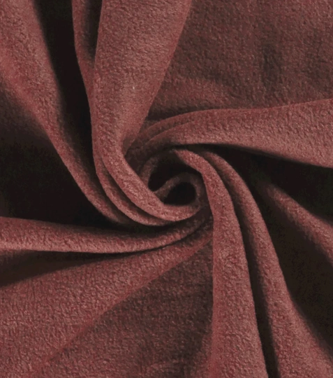 Polar fleece de luxe vínový