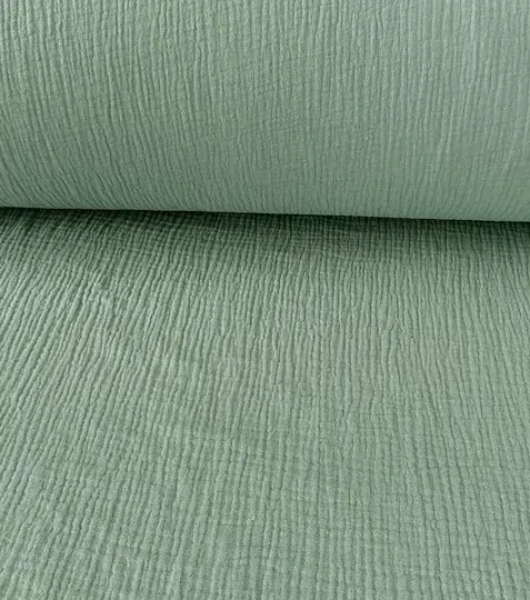 Mušelín plenkovina dusty mint