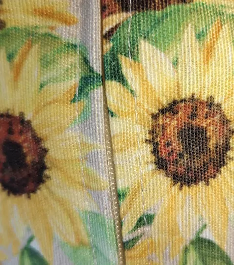 Dekorační polštář Slunečnice 45 x 45 cm