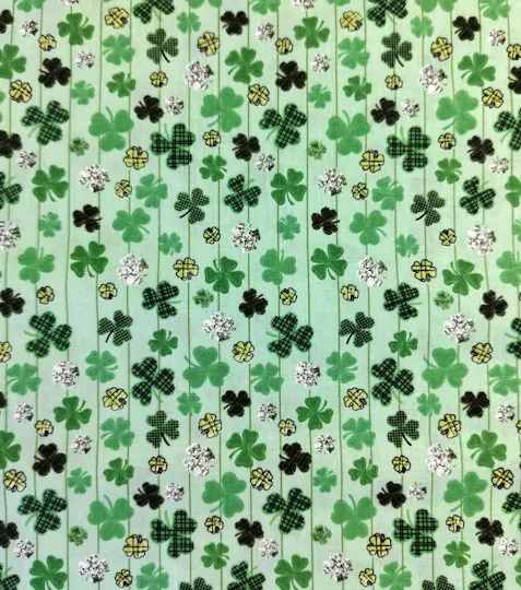 Bavlněná látka jetel