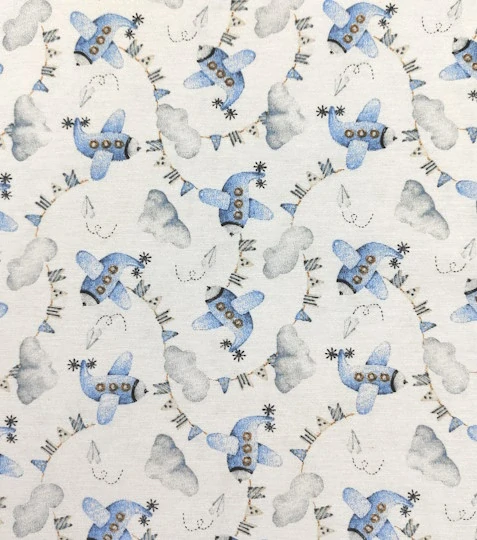 Dekorační látka letadla