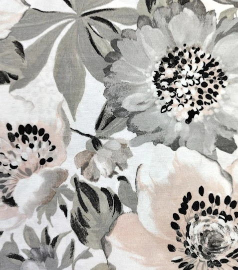 Dekorační látka Belise šedá