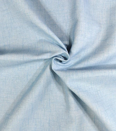 Dekorační látkadigitální tisk  žíhaná modrá