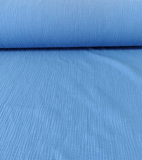 Mušelín plenkovina safírová