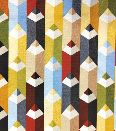 Dekorační látka pastelky