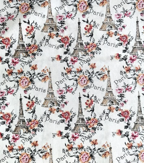 Bavlněná látka Paris
