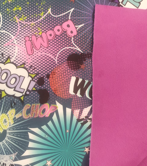 Softshell komiks petrol