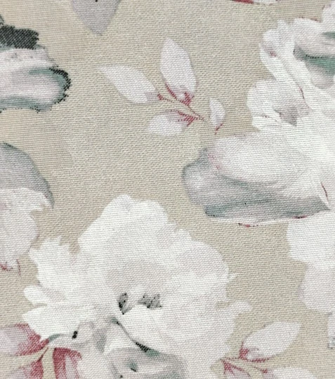 Dekorační látka pivoňky růžové