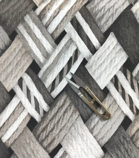 Dekorační látka rohož béžová