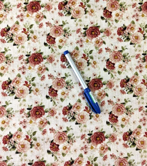 Dekorační látka růže červené Jane