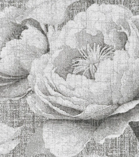 Dekorační látka růže Cortona šedé