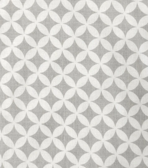 Bavlněná látka mini maroko šedé