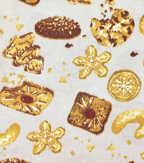 Bavlněná látka cukroví