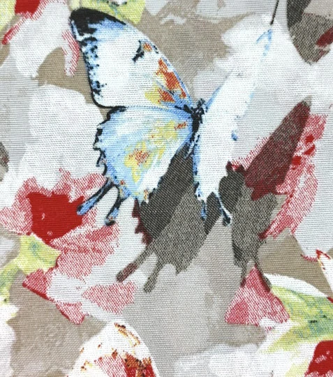 Dekorační látka motýl Aria