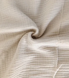 Mušelín plenkovina béžová